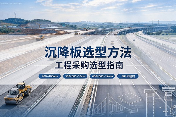 乾县沉降板选择方法