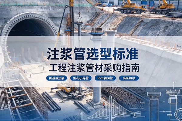 乾县注浆管选型标准