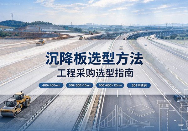 乾县沉降板选择方法